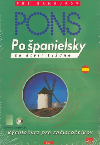 PO SPANIELSKY ZA STYRI TYZDNE - PONS + CD
