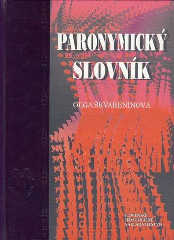 PARONYMICKY SLOVNIK