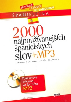 2000 NAJPOUZIVANEJSICH SPANIELSKYCH SLOV + MP3