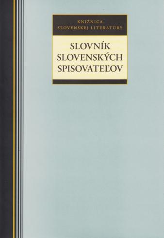 SLOVNIK SLOVENSKYCH SPISOVATELOV