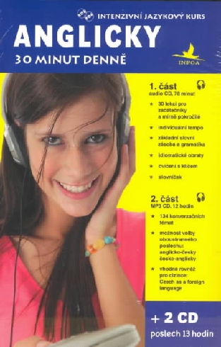 ANGLICKY 30 MINUT DENNE + 2 CD