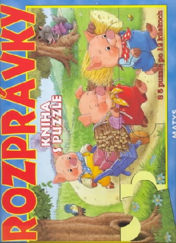 ROZPRAVKY - KNIHA S PUZZLE