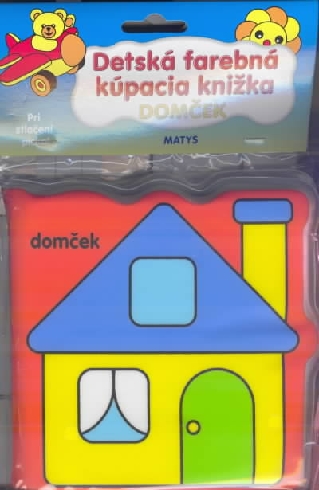DETSKA FAREBNA KUPACIA KNIZKA - DOMCEK