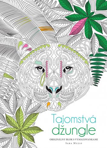 TAJOMSTVA DZUNGLE ORIGINALNY BLOK S VYMALOVANKAMI