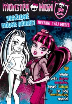 MONSTER HIGH VRAZEDNE MODNE NAVRHY