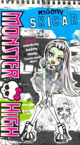 MONSTER HIGH MODNY SKICAR