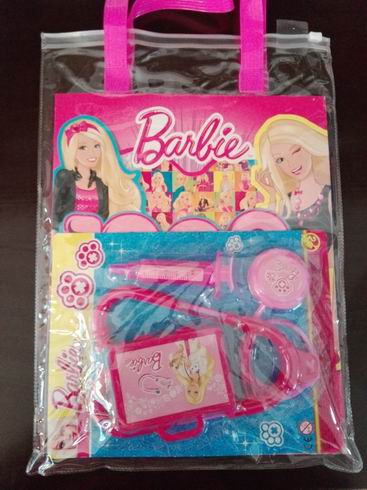 BARBIE 1000 SAMOLEPIEK + HRACKA