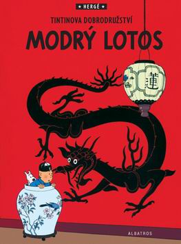 TINTINOVA DOBRODRUZSTVI MODRY LOTOS
