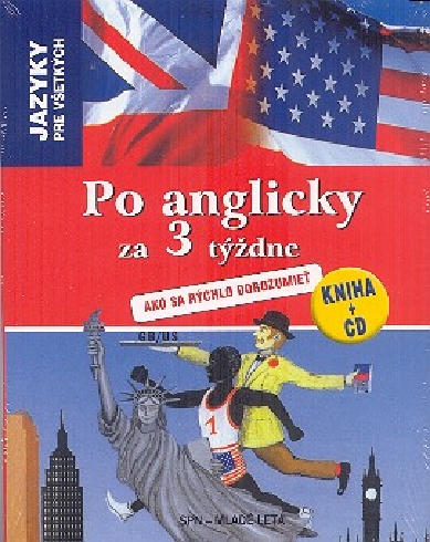 PO ANGLICKY ZA 3 TYZDNE + CD