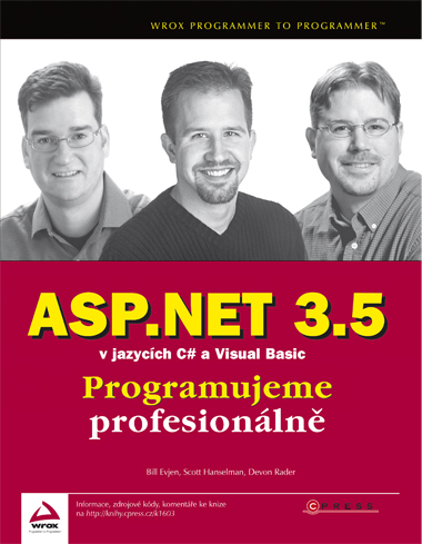 ASP.NET 3.5 V JAZYCICH C# A VISUAL BASIC - PROGRAMUJEME PROFESIONALNE