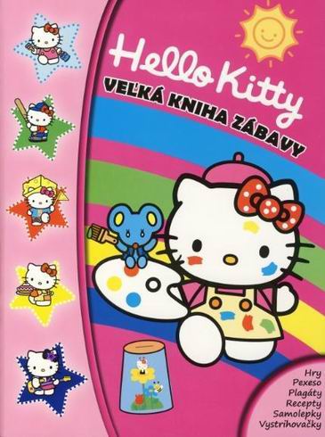 HELLO KITTY VELKA KNIHA ZABAVY