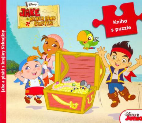 JAKE A PIRARI Z KRAJINY NEKRAJINY KNIHA Z PUZZLE