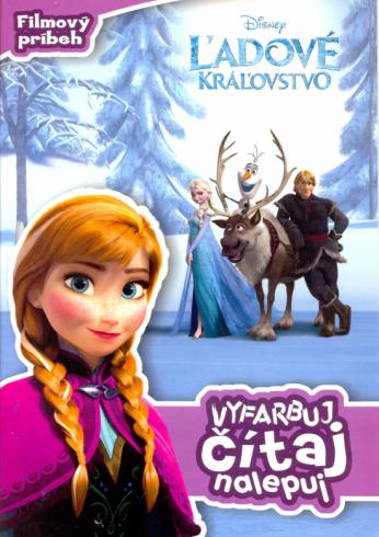 LADOVE KRALOVSTVO -VYFARBUJ, CITAJ, NALEPUJ