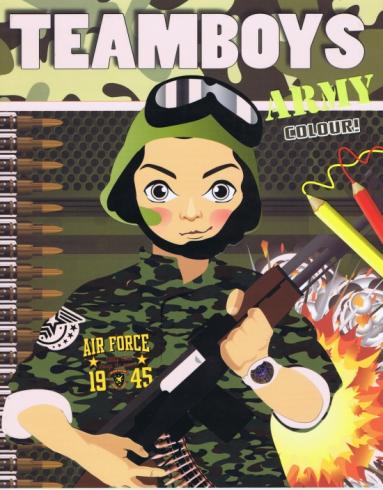 TEAMBOYS ARMY COLOUR!
