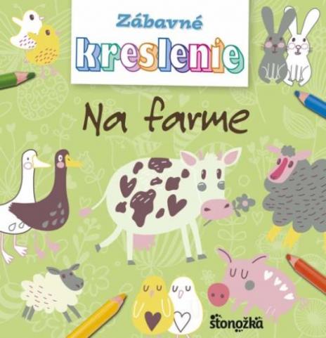 ZABAVNE KRESLENIE NA FARME 12 GUM, 12 FARBICIEK