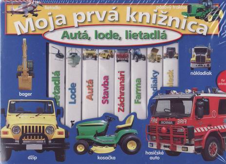 MOJA PRVA KNIZNICA - AUTA, LODE, LIETADLA