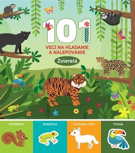 101 vecí na hľadanie a nalepovanie: Zvieratá
