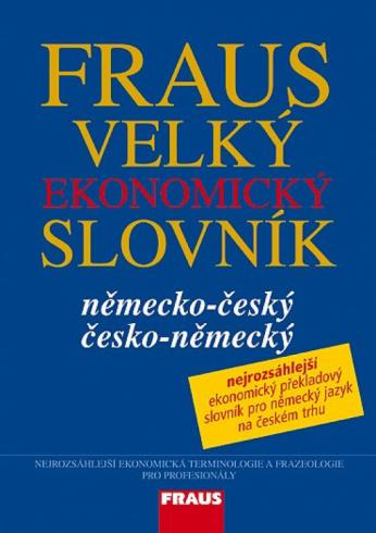 VELKY EKONOMICKY SLOVNIK NEMECKO-CESKY, CESKO-NEMECKY