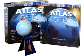 ATLAS SVETA + OTACACI GLOBUS