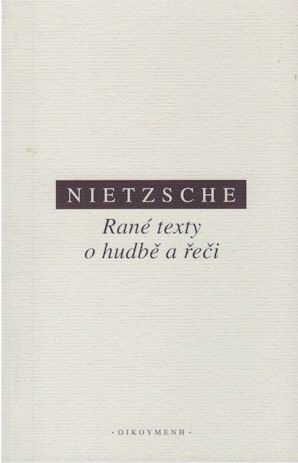 RANE TEXTY O HUDBE A RECI