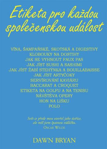 ETIKA PRO KAZDOU SPOLOCENSKU UDALOST
