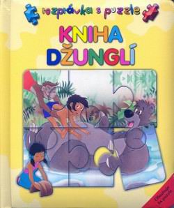 KNIHA DZUNGLI - 6X PUZZLE