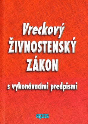 VRECKOVY ZIVNOSTENSKY ZAKON S VYKONAVACIMI PREDPISMI