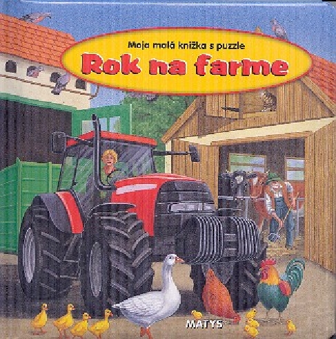 ROK NA FARME - MOJA MALA KNIZKA S PUZZLE