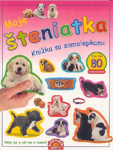 MOJE STENIATKA KNIZKA SO SAMOLEPKAMI