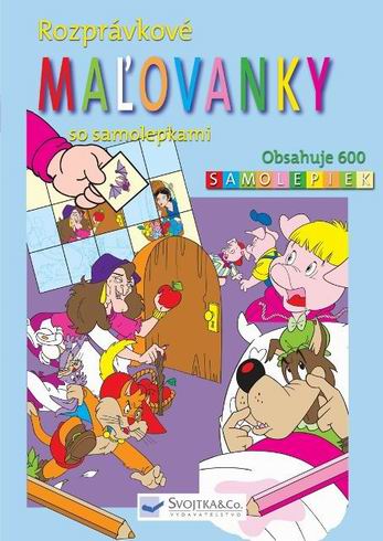 ROZPRAVKOVE MALOVANKY SO SAMOLEPKAMI