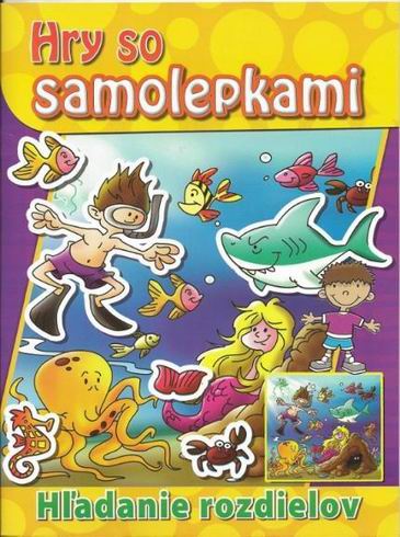 HRY SO SAMOLEPKAMI HLADANIE ROZDIELOV