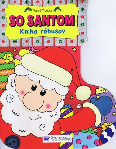 VESELE VIANOCE SO SANTOM KNIHA REBUSOV