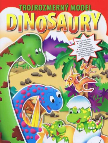 TROJROZMERNY MODEL DINOSAURY