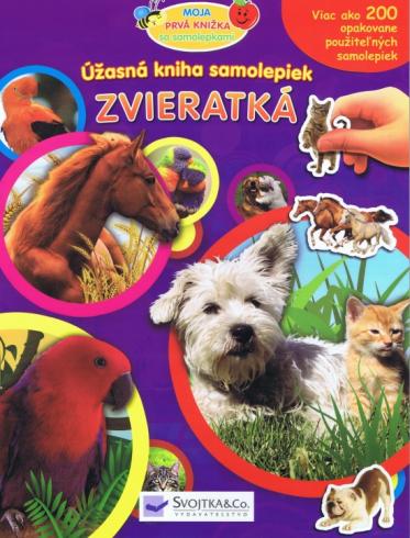 UZASNA KNIHA SAMOLEPIEK ZVIERATKA