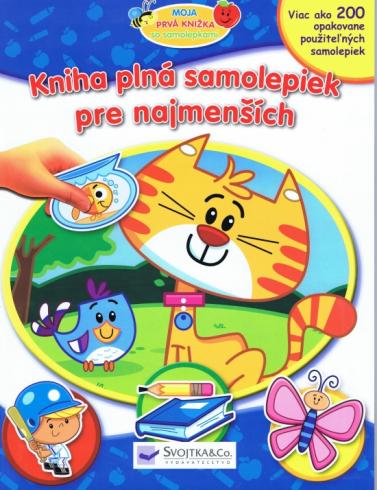 KNIHA PLNA SAMOLEPIEK PRE NAJMENSICH