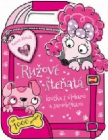 RUZOVE STENATA KNIZKA S ULOHAMI A SAMOLEPKAMI