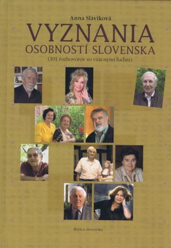 VYZNANIA OSOBNOSTI SLOVENSKA