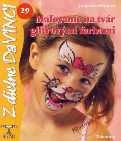 Z DIELNE DAVINCI - MALOVANIE NA TVAR GLITROVYMI FARBAMI