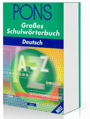 PONS - GROSSES SCHULWORTERBUCH A-Z