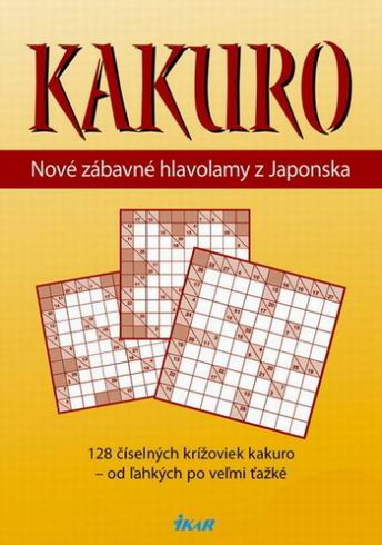 KAKURO - NOVE ZABAVNE HLAVOLAMY Z JAPONSKA
