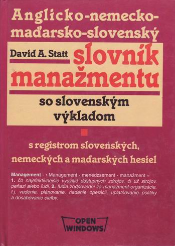 SLOVNIK MANAZMENTU