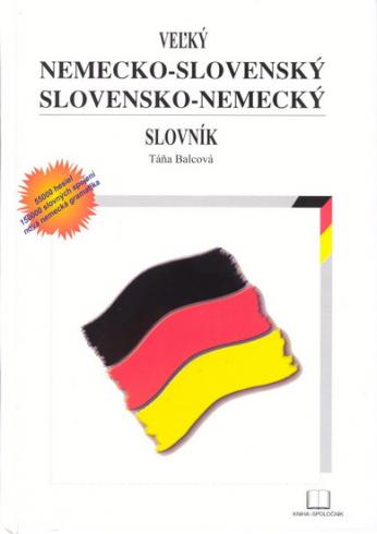 VELKY NEMECKO - SLOVENSKY, SLOVENSKO - NEMECKY SLOVNIK