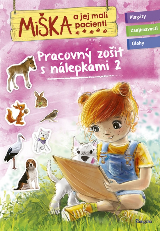 Miška a jej malí pacienti: Pracovný zošit s nálepkami 2