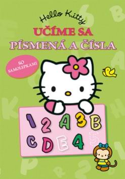 HELLO KITTY UCIME SA PISMENA A CISLA SO SAMOLEPKAMI