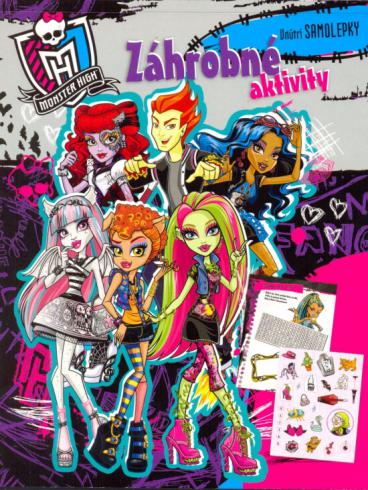 MONSTER HIGH ZAHROBNE AKTIVITY