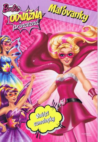 BARBIE - ODVAZNA PRINCEZNA - MALOVANKY