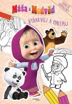 MASA A MEDVED - VYBARVUJ A NALEPUJ