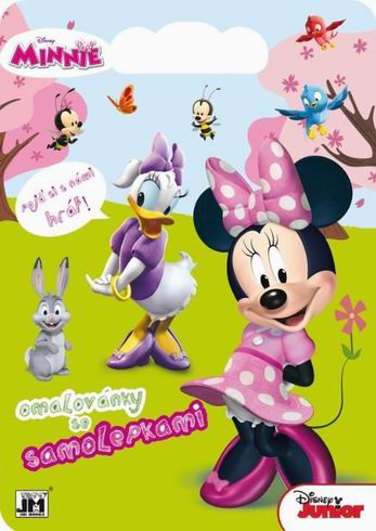 MINNIE OMALOVANKY SE SAMOLEPKAMI