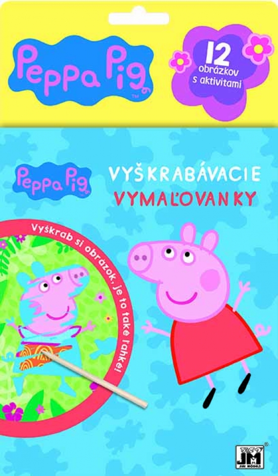 Vyškrabávacie vymaľovanky/ Peppa