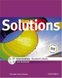 SOLUTIONS INTERMEDIATE STUDENT'S BOOK
